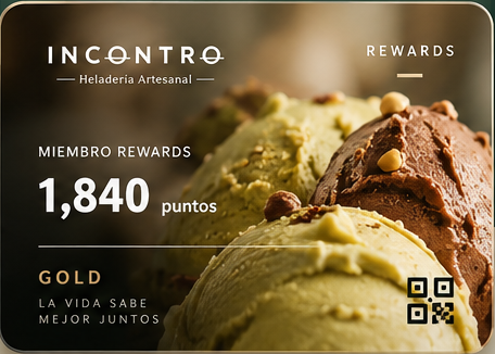 Tarjeta Incontro Rewards